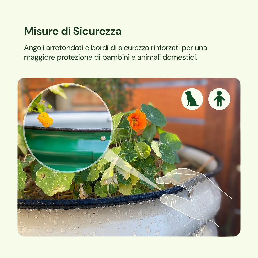 Fioriera Modulare in Metallo 9 in 1 – H28 cm
