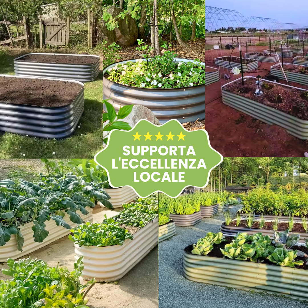 Kit Orto Rialzato 8 in 1 – H43 cm