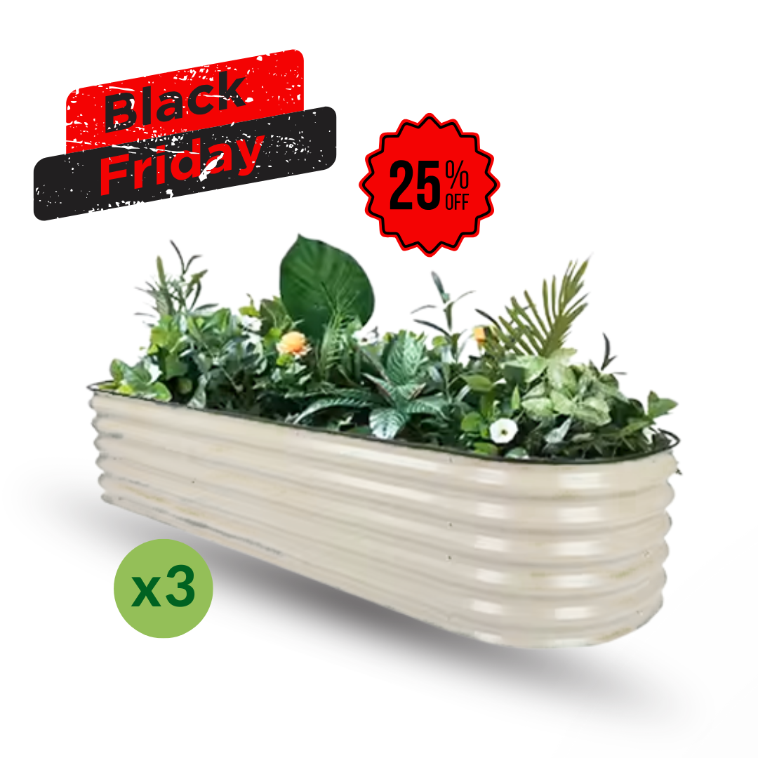 KIT Fioriera Rialzata H43cm x3