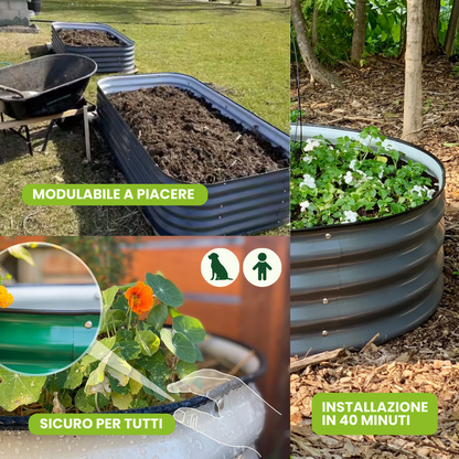 Fioriera Rotonda - H43 cm