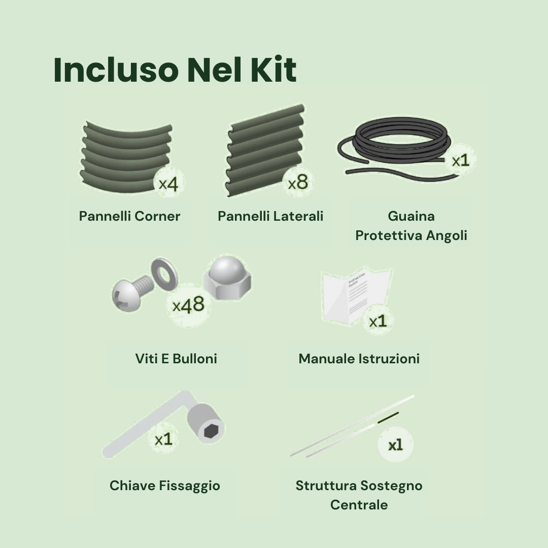 Fioriera Kit 8 in 1 – H28 cm