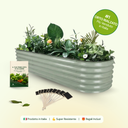 8-in-1 Raised Garden Bed Pro Kit – H43 cm