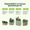 8-in-1 Raised Garden Bed Kit – H81 cm
